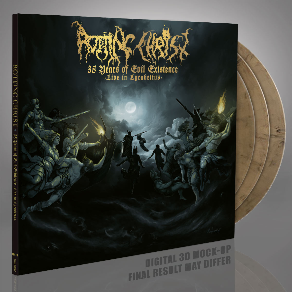 Rotting Christ "35 Years of Evil Existence - Live in Lycabettus" [CD Digipak / Vinyl]