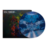 SERJ TANKIAN 'FOUNDATIONS' EP (Limited Edition – Only 500 Made, Dark Blue Marble w/ Etched B-Side Vinyl) Revolver Magazine
