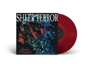 SHEER TERROR ‘THANKS FER NUTHIN’ LP (Limited Edition – Only 200 Made, Blood Red Swirl Vinyl) Revolver Magazine