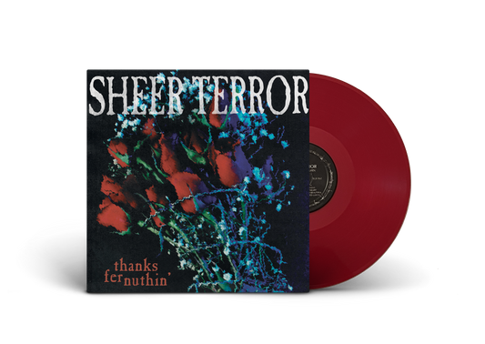 SHEER TERROR ‘THANKS FER NUTHIN’ LP (Limited Edition – Only 200 Made, Blood Red Swirl Vinyl) Revolver Magazine