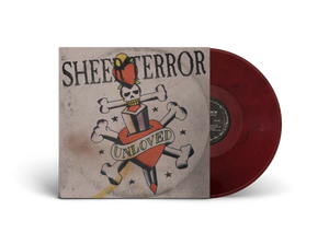 SHEER TERROR ‘UNHEARD UNLOVED’ LP (Limited Edition – Only 200 Made, Red & Black Swirl Vinyl) Revolver Magazine