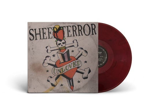 SHEER TERROR ‘UNHEARD UNLOVED’ LP (Limited Edition – Only 200 Made, Red & Black Swirl Vinyl) Revolver Magazine