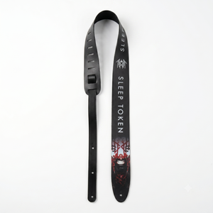 SLEEP TOKEN 'VESSEL' LEATHER GUITAR STRAP Revolver Magazine