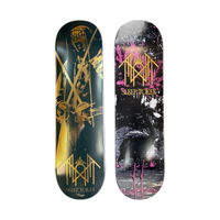 SLEEP TOKEN "EVEN IN ARCADIA" EXCLUSIVE FOIL SKATE DECKS Revolver Magazine