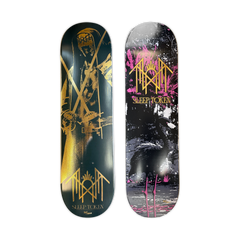 SLEEP TOKEN "EVEN IN ARCADIA" EXCLUSIVE FOIL SKATE DECKS