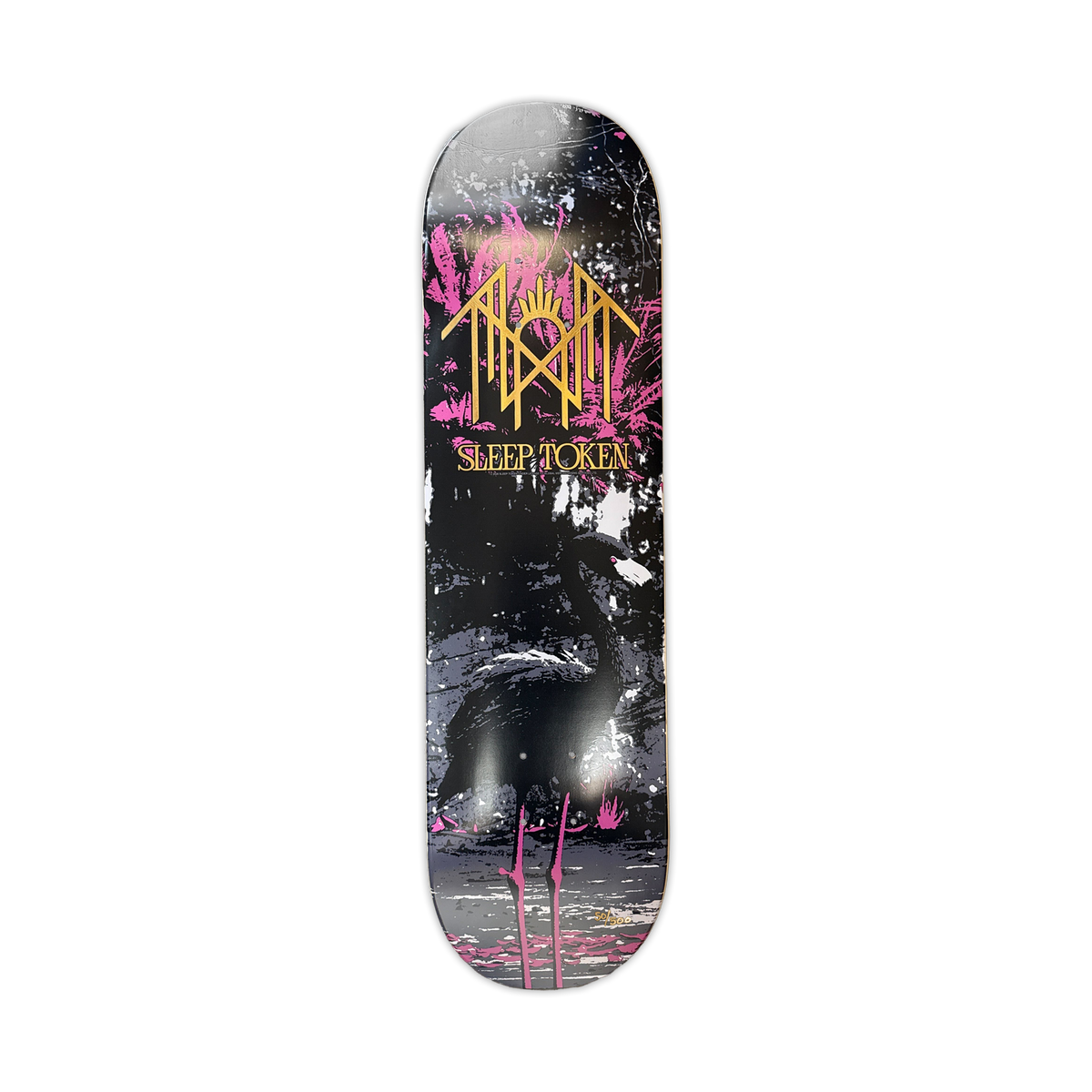 SLEEP TOKEN "EVEN IN ARCADIA" EXCLUSIVE FOIL SKATE DECKS Revolver Magazine