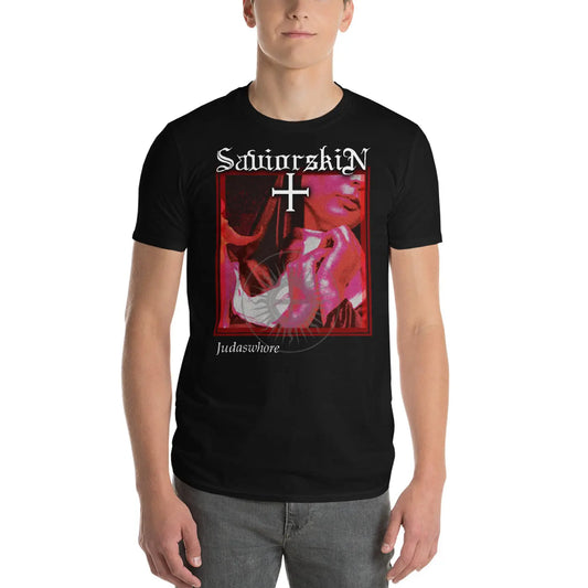 SAVIORSKIN - Judaswhore T-Shirt Horror Pain Gore Death Productions Shop