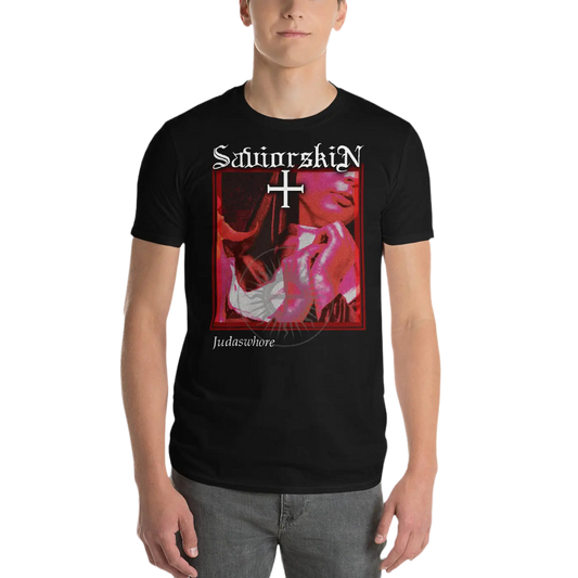SAVIORSKIN - Judaswhore T-Shirt Horror Pain Gore Death Productions Shop