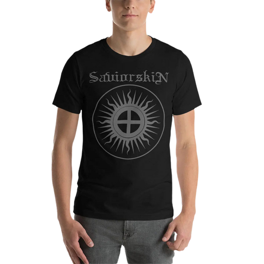 SAVIORSKIN - Logo T-Shirt Horror Pain Gore Death Productions Shop