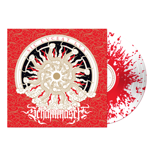 Schammasch - Sic Lvceat Lvx on White w/ Red Splatter Vinyl Prosthetic Records