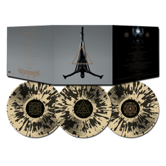 Schammasch - Triangle on Gold with Black Splatter Triple LP Vinyl