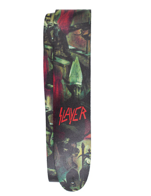 SLAYER 'REIGN IN BLOOD' GUITAR STRAP Revolver Magazine