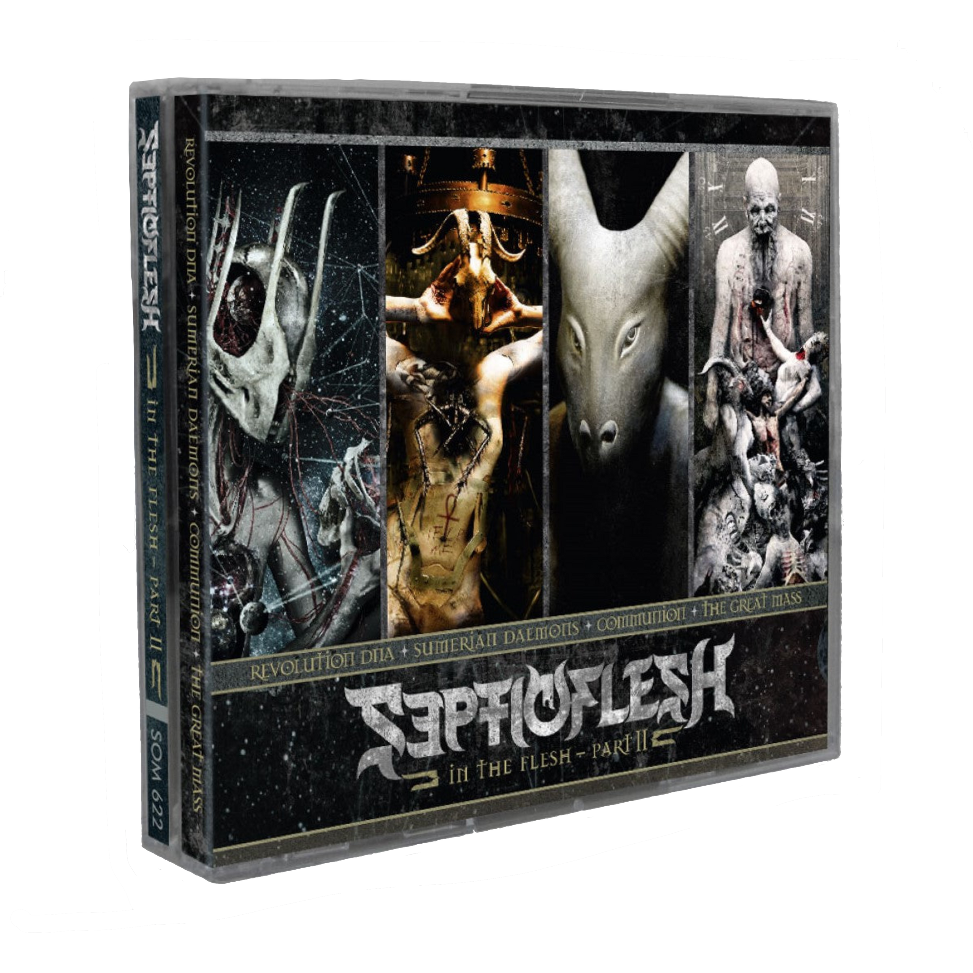 Septicflesh "In the Flesh - Part II" 4xCD Box Set - Mainstay Entertainment