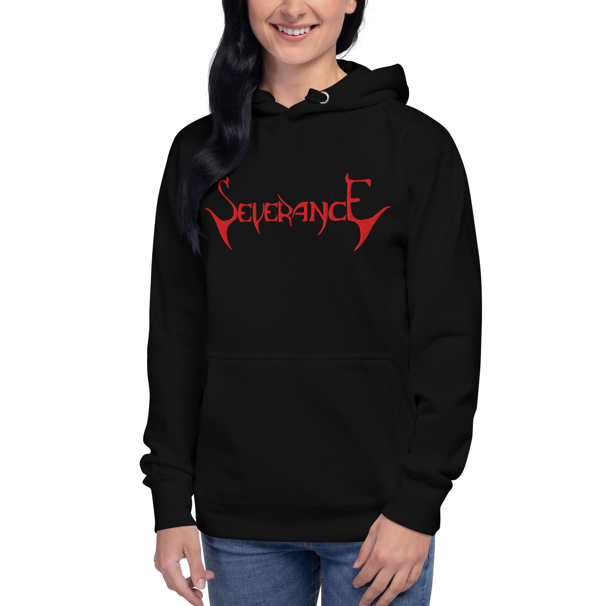 Severance "Logo" Embroidered Pullover Hoodie - Mainstay Entertainment