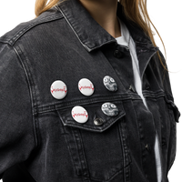 Severance "Logo & Schleppy" Set of (5) Buttons - Mainstay Entertainment