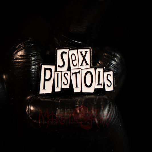 Sex Pistols White Pin Morbid Rags