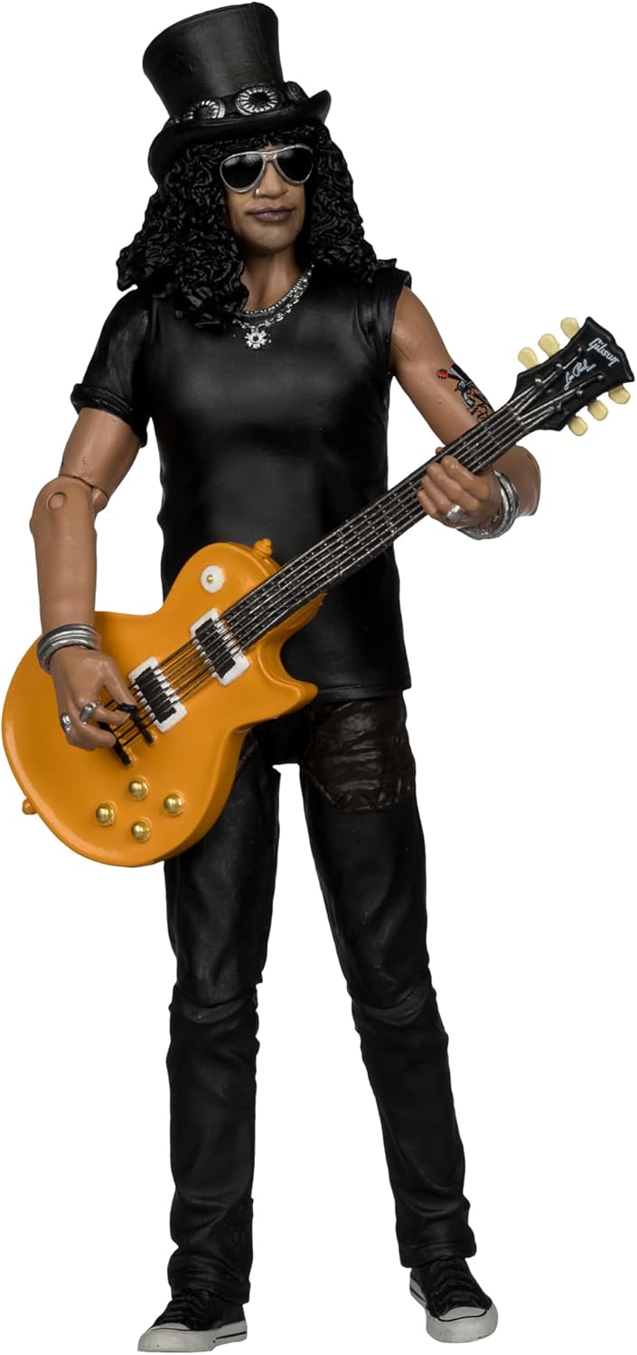 McFarlane Music Maniacs Slash Action Figure Limited Edition Rock Movie Heroes