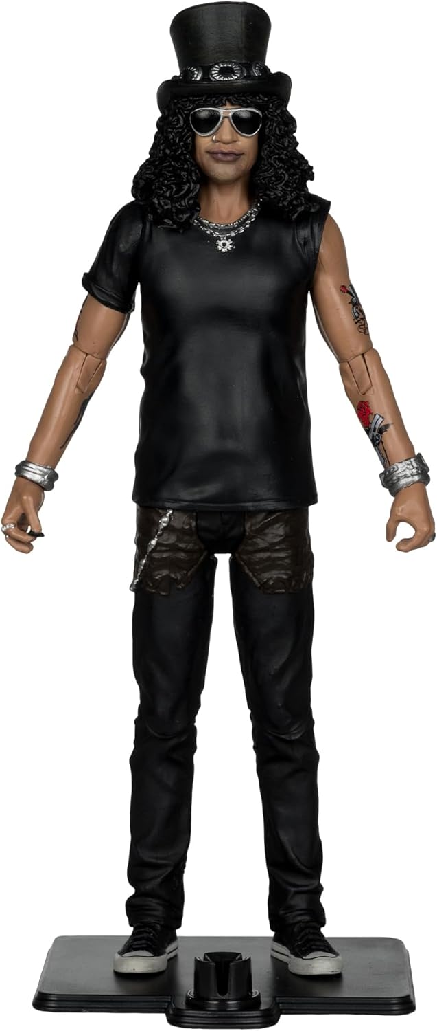 McFarlane Music Maniacs Slash Action Figure Limited Edition Rock Movie Heroes