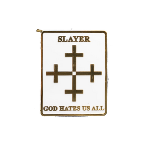 Slayer "God Hates Us All" Pin - Mainstay Entertainment