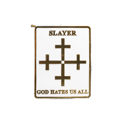 Slayer "God Hates Us All" Pin - Mainstay Entertainment
