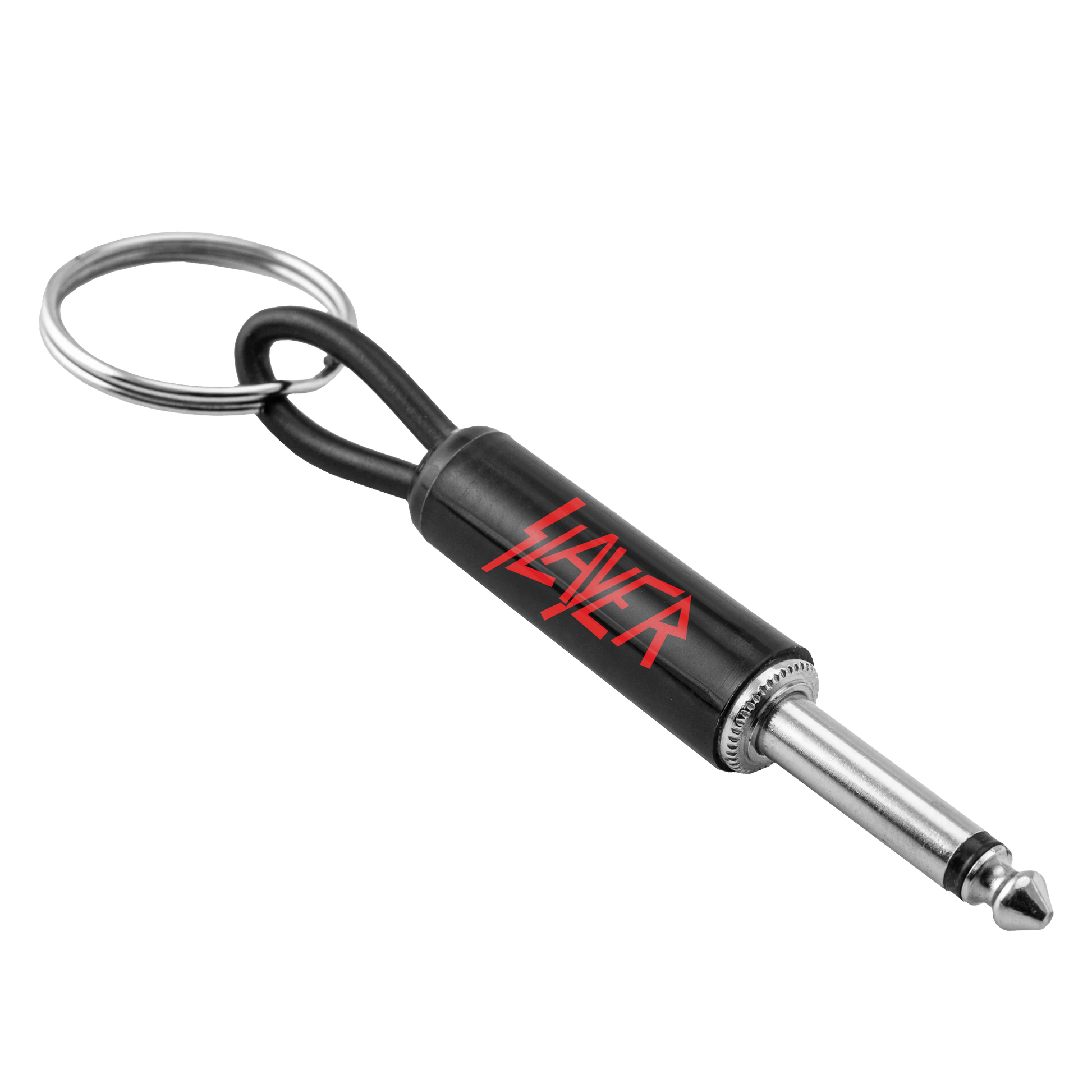 Slayer "Red Logo" Guitar Plug Keychain - Mainstay Entertainment