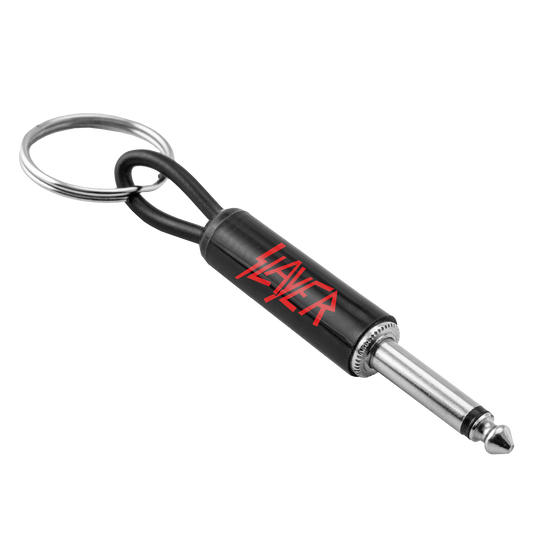 Slayer "Red Logo" Guitar Plug Keychain - Mainstay Entertainment