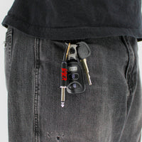 Slayer "Red Logo" Guitar Plug Keychain - Mainstay Entertainment