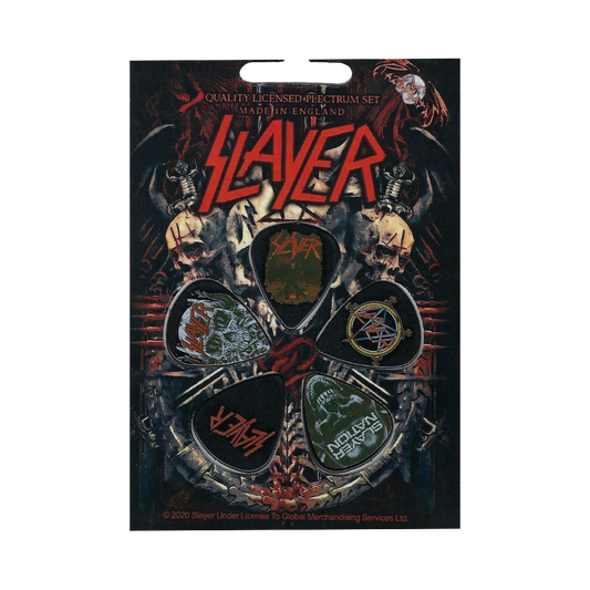 Slayer "Set of 5" Licensed Guitar Picks - Mainstay Entertainment
