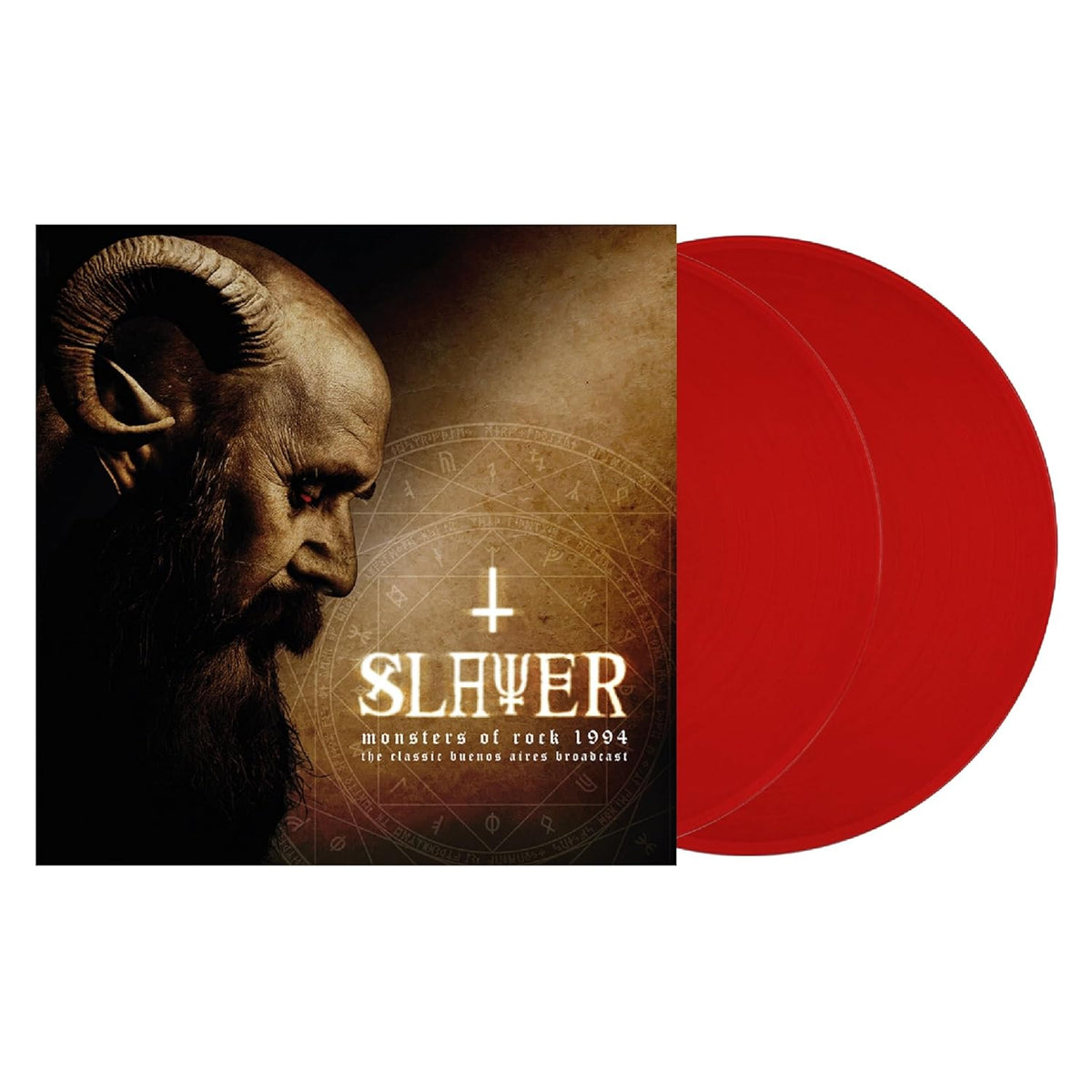 Slayer - Monsters of Rock 1994 Classic Buenos Aires Broadcast Color Vinyl LP Record Rock Movie Heroes