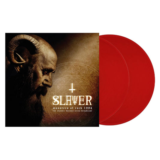 Slayer - Monsters of Rock 1994 Classic Buenos Aires Broadcast Color Vinyl LP Record Rock Movie Heroes