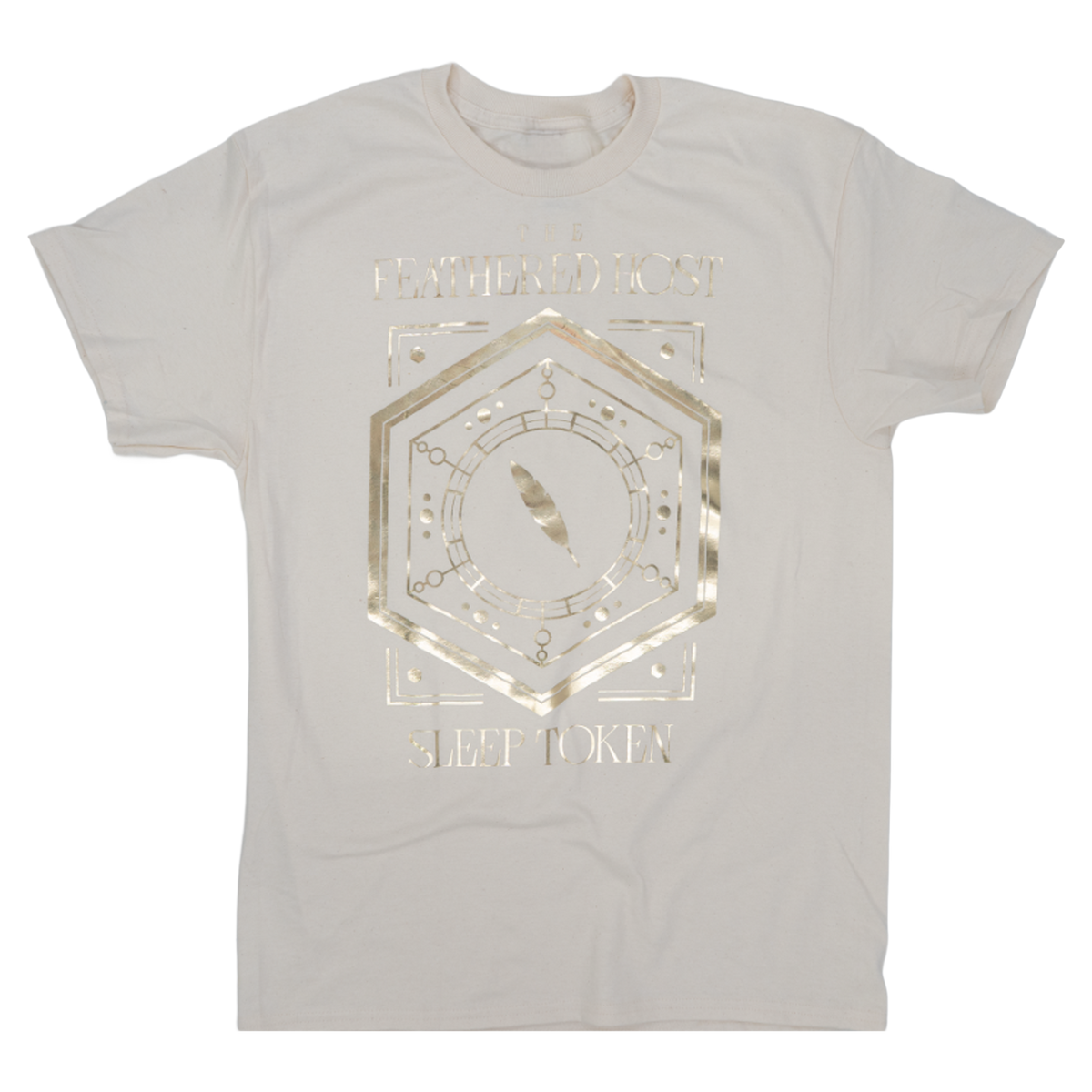 SLEEP TOKEN "FEATHERED HOST" LIMITED EDITION EXCLUSIVE FOIL PRINT T-SHIRT Revolver Magazine