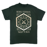 SLEEP TOKEN "HOUSE VERIDIAN" LIMITED EDITION EXCLUSIVE FOIL PRINT T-SHIRT Revolver Magazine