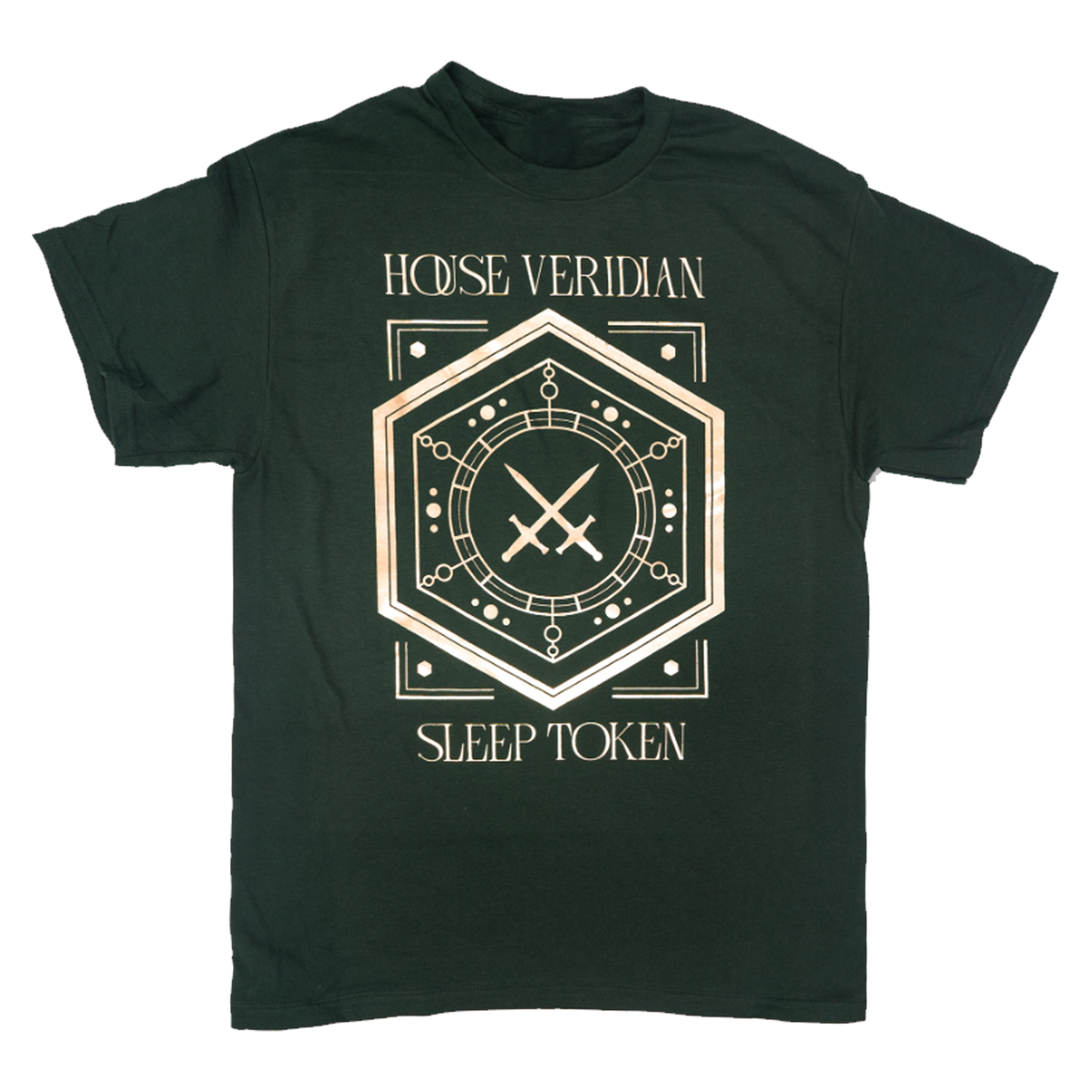 SLEEP TOKEN "HOUSE VERIDIAN" LIMITED EDITION EXCLUSIVE FOIL PRINT T-SHIRT Revolver Magazine