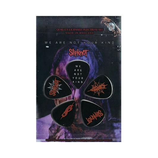 Slipknot "Set of 5" Licensed Guitar Picks - Mainstay Entertainment