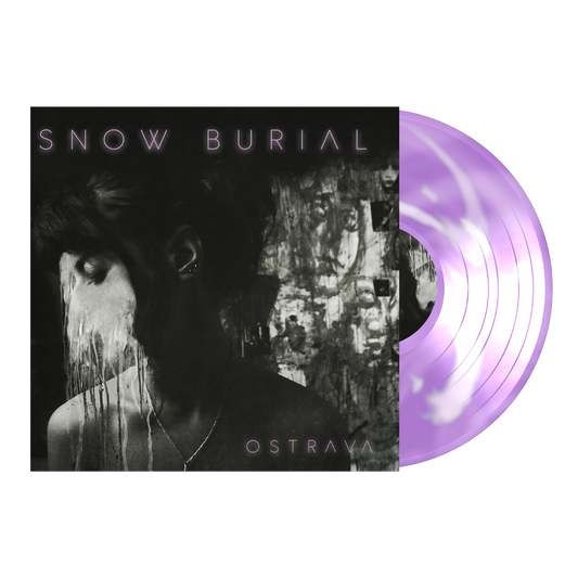 Snow Burial - Ostrava - Light Purple w/ White Swirl Vinyl Prosthetic Records