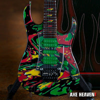 Steve Vai "Universe Swirl 7-String" Licensed Mini Guitar - Mainstay Entertainment