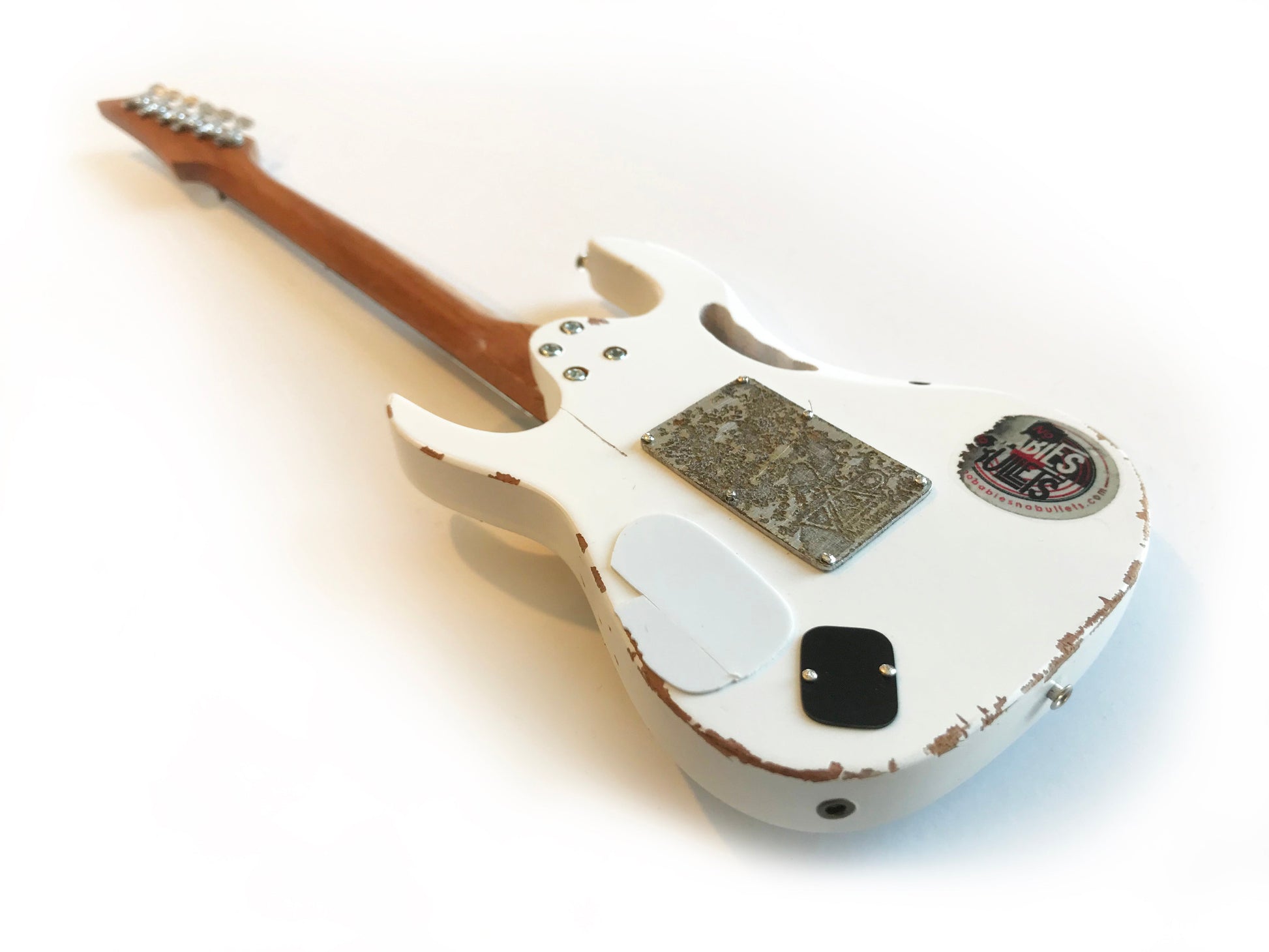 Steve Vai "Vintage Ibanez Jem Evo Tribute" Licensed Mini Guitar - Mainstay Entertainment