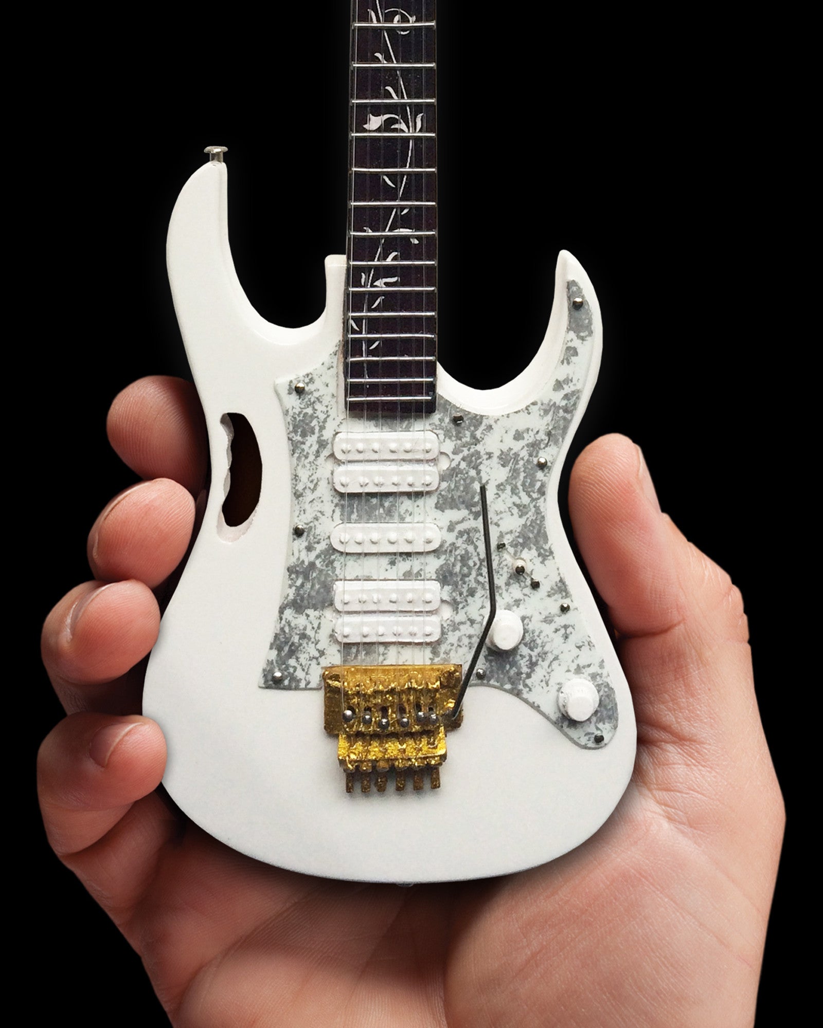 Steve Vai "White Jem" Licensed Mini Guitar - Mainstay Entertainment