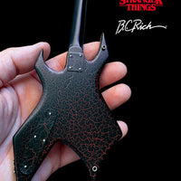 Stranger Things® "Eddie's B.C. Rich® NJ Warlock®" Licensed Mini Guitar - Mainstay Entertainment