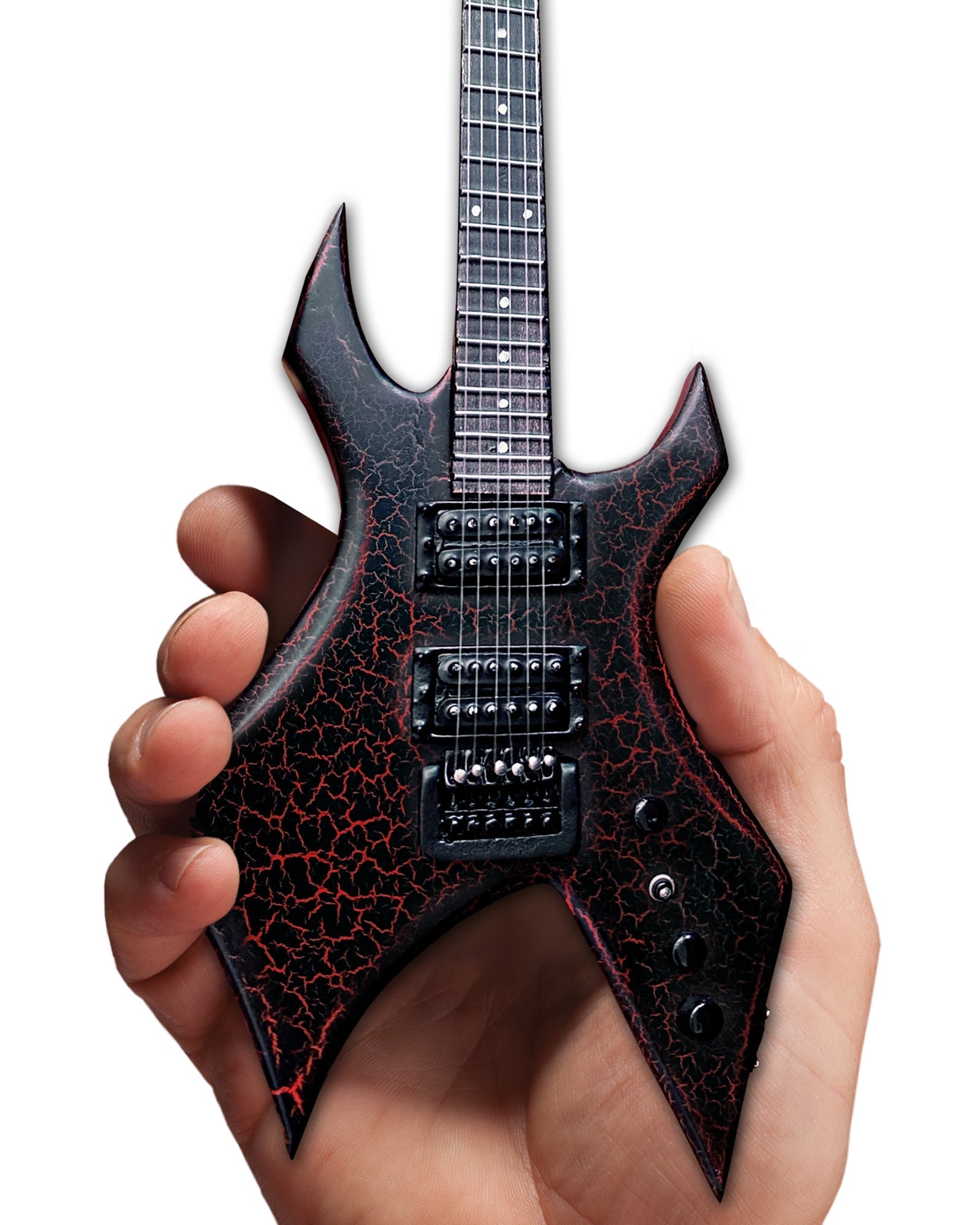 Stranger Things® "Eddie's B.C. Rich® NJ Warlock®" Licensed Mini Guitar - Mainstay Entertainment