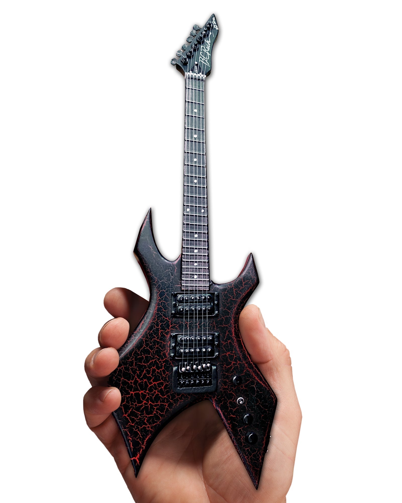 Stranger Things® "Eddie's B.C. Rich® NJ Warlock®" Licensed Mini Guitar - Mainstay Entertainment