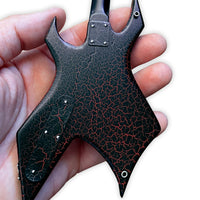Stranger Things® "Eddie's B.C. Rich® NJ Warlock®" Licensed Mini Guitar - Mainstay Entertainment