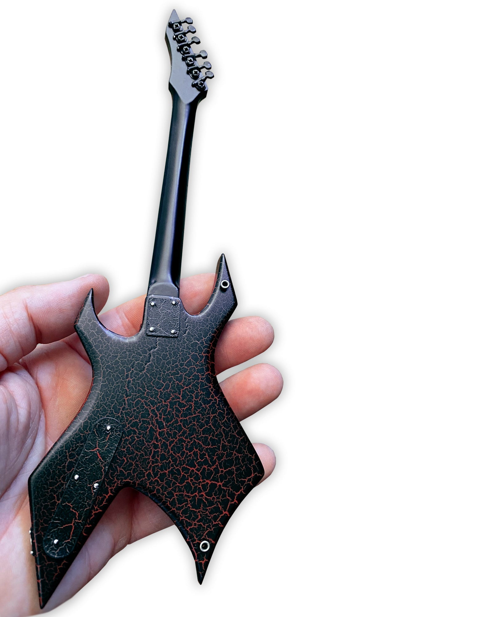 Stranger Things® "Eddie's B.C. Rich® NJ Warlock®" Licensed Mini Guitar - Mainstay Entertainment