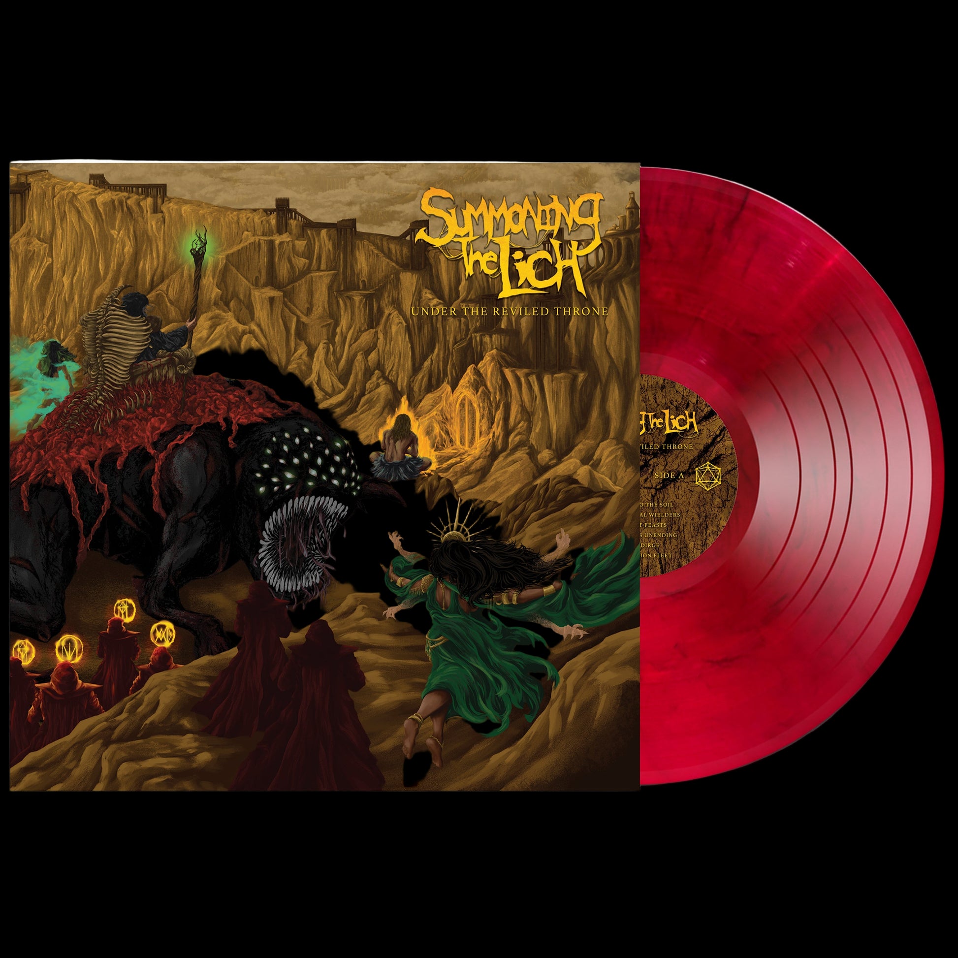 Summoning The Lich "Under The Reviled Throne" Vinyl