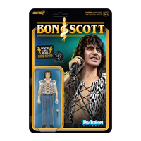 Super7 x BON SCOTT - LEOPARD PRINT - ReAction Figure - Mainstay Entertainment