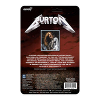 Super7 x Cliff Burton (Flannel Shirt) ReAction Figure - Mainstay Entertainment