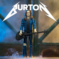 Super7 x Cliff Burton (Flannel Shirt) ReAction Figure - Mainstay Entertainment