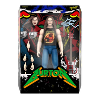 Super7 x Cliff Burton Ultimates Cliff Burton (Superhero Poster) Figure Metallica - Mainstay Entertainment