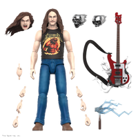 Super7 x Cliff Burton Ultimates Cliff Burton (Superhero Poster) Figure Metallica - Mainstay Entertainment
