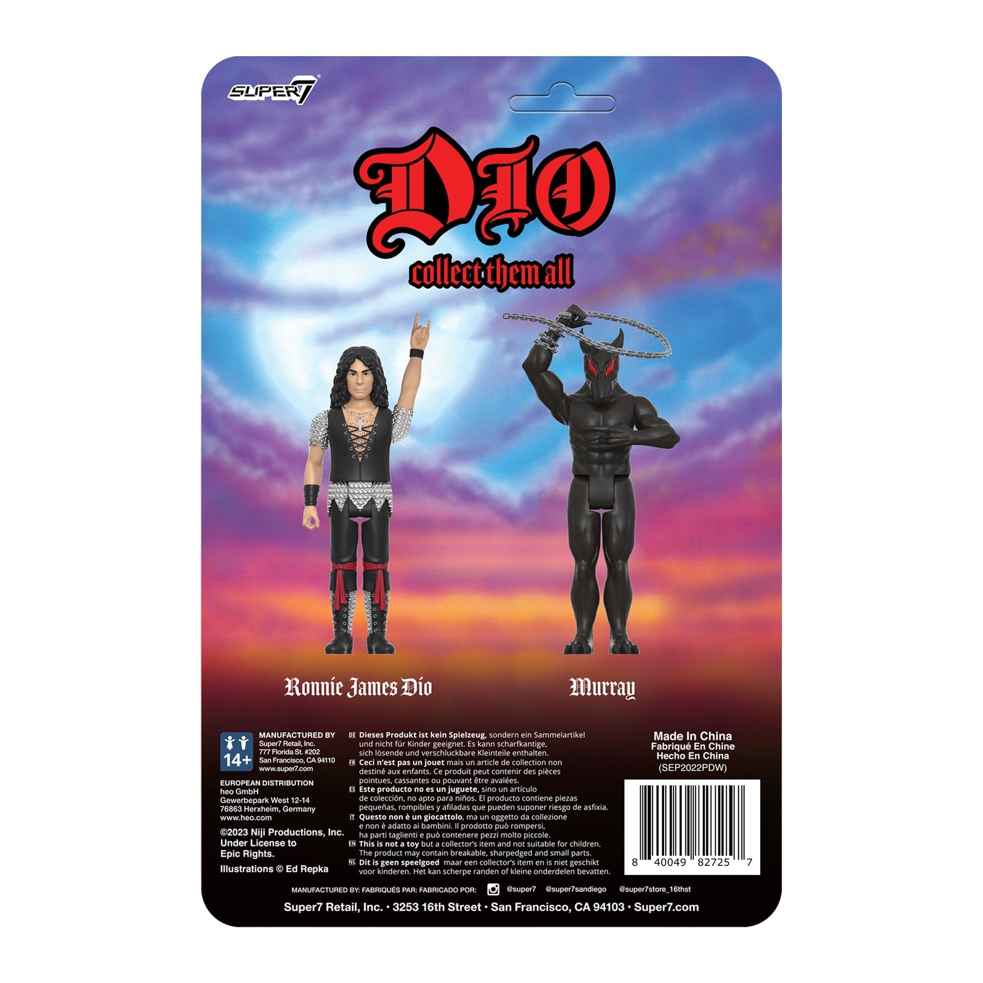 Super7 x DIO - MURRAY - ReAction Figure - Mainstay Entertainment